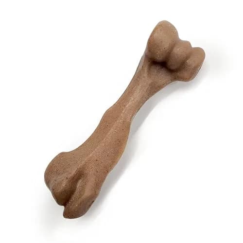 Nylabone Strong Chew Femur Bone Dog Toy with Real Bison & Venison Flavor, Large 4.5" (11.4 cm) thumbnail 8