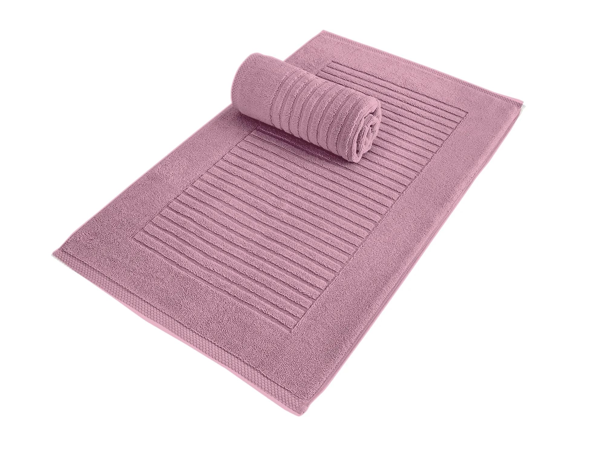 Classic Turkish Towels CTT - 2 Piece Bathroom Rugs Set, 100% Cotton, 20"x32" | Highly Absorbent & Machine Washable