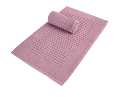 Classic Turkish Towels CTT - 2 Piece Bathroom Rugs Set, 100% Cotton, 20"x32" | Highly Absorbent & Machine Washable thumbnail 1