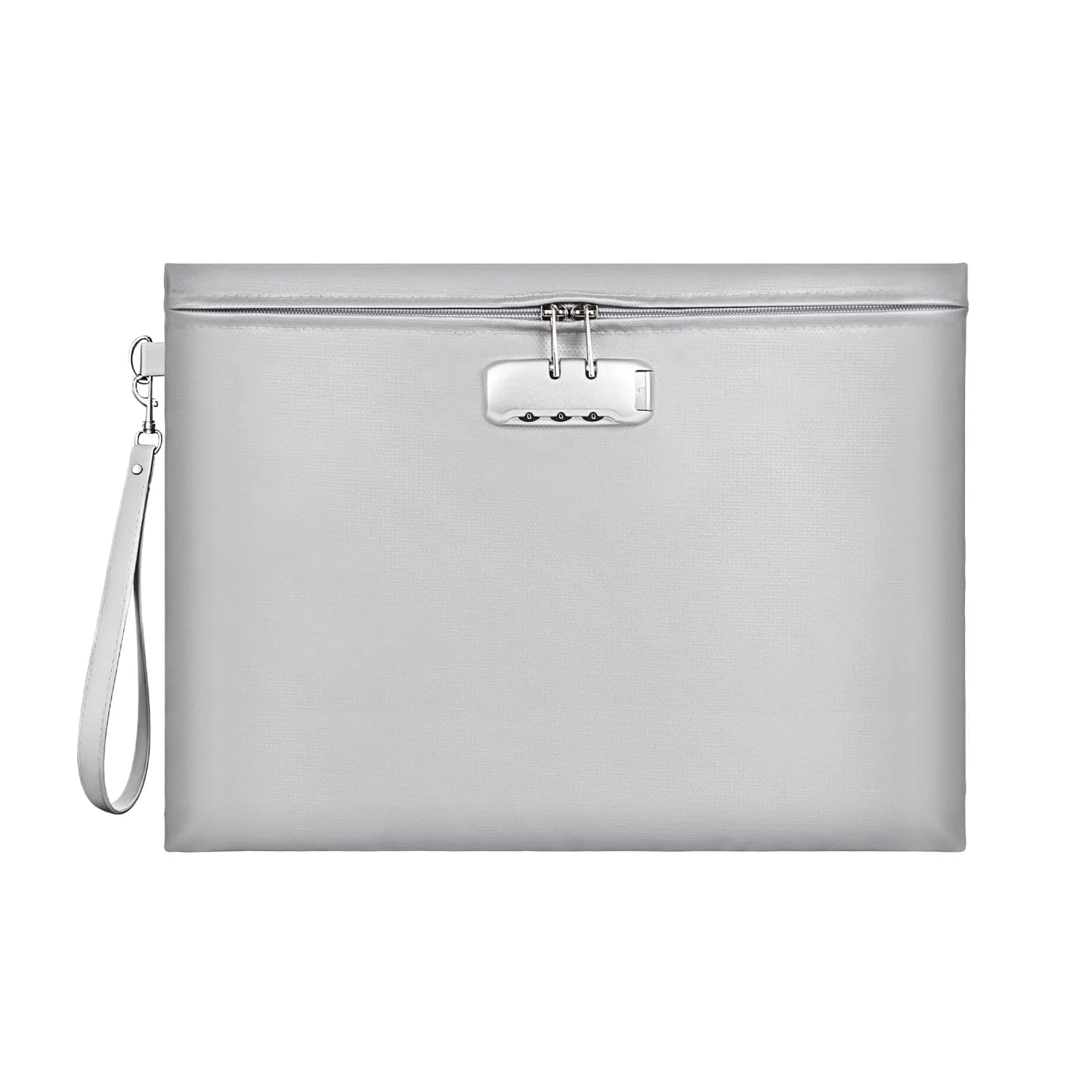ZOOPIP Fireproof Document Bag with Lock, Waterproof Money Pouch 36cm x 26cm (14.3"x10.2") | Secure A4 Document Storage - main product image