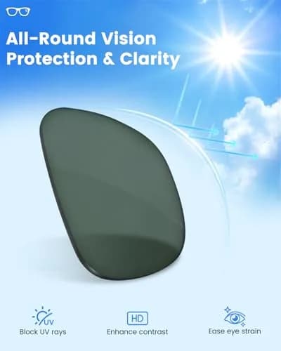 BandSmith Replacement Polarized Lenses for Ray-Ban Meta Wayfarer 53mm | Scratch-Resistant, UV & Glare Reduction thumbnail 4