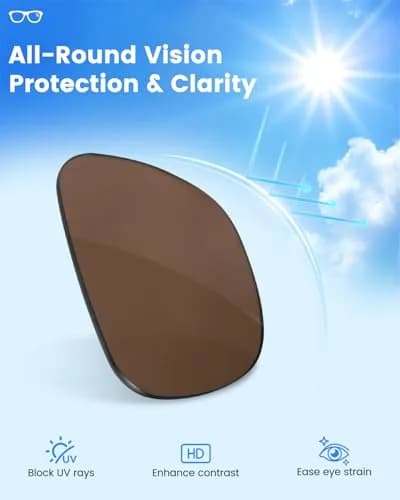BandSmith Polarized Replacement Lenses for Ray-Ban Meta Wayfarer RW4008 & Gen 2 RW4012 (Large 53mm) thumbnail 4