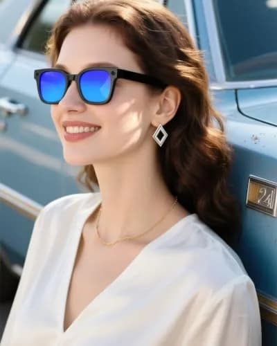 BandSmith Replacement Polarized Lenses for Ray-Ban Meta Wayfarer RW4008 & RW4012 (Large 53mm) thumbnail 6