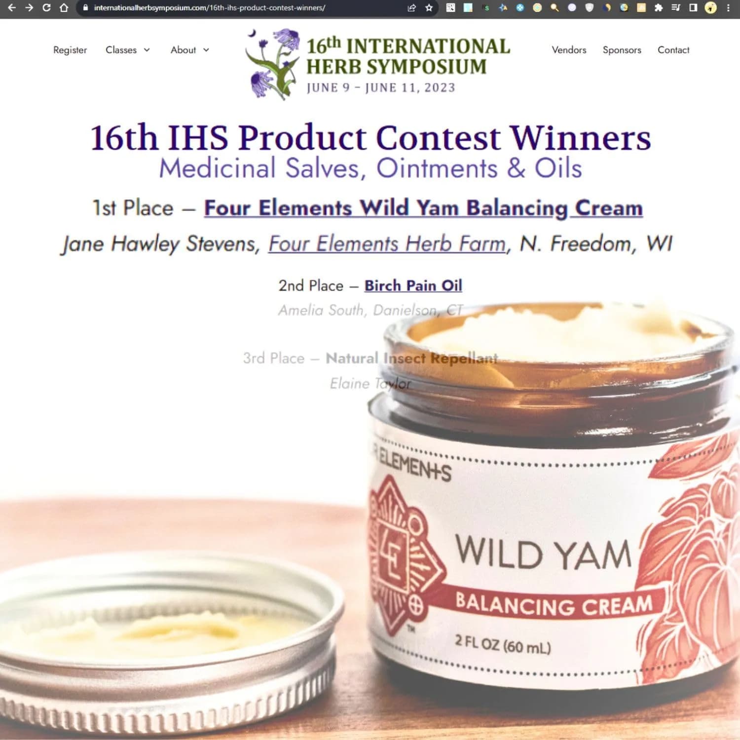 Four Elements 4E Wild Yam Balancing Cream 4 oz (2 x 2 oz) | Award-Winning Herbal Cream with Yam Root, Black Cohosh, Red Clover - view 8