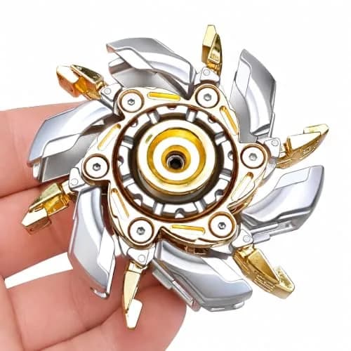 T-Conceal Metal Fidget Slider Spinner 50mm (1.96in) Diameter | Tactile Feedback & Stress Relief thumbnail 1