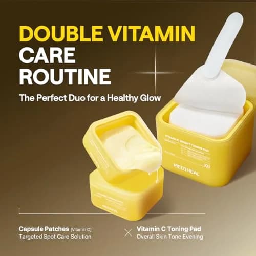 MEDIHEAL Vitamin C Collagen Capsule Eye Patches 60 Count | Brightening & Firming Hydrogel Pads for Dark Circles & Fine Lines thumbnail 8