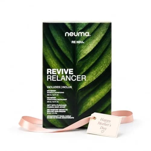 NEUMA Re Neu Mothers Day Gift Set | Hair Care for Women | 10.5 Fl Oz Shampoo & Conditioner, Moisture Therapy Candle thumbnail 2