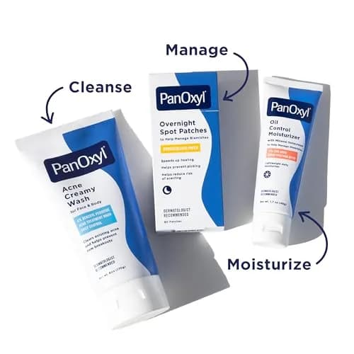 PanOxyl PM Overnight Spot Patches, 80 Count (Pack of 2) | Hydrocolloid Healing for Blemishes thumbnail 8