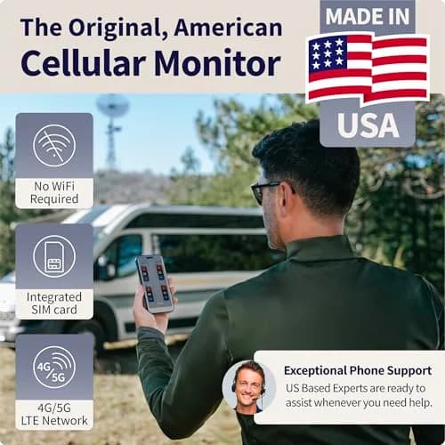 MarCELL Cellular Pet Temperature Monitor for RVs – No WiFi Needed | Instant Alerts & Cellular Advantage (100-120 chars) thumbnail 4