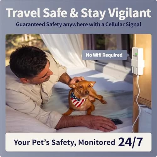MarCELL Cellular Pet Temperature Monitor for RVs – No WiFi Needed | Instant Alerts & Cellular Advantage (100-120 chars) thumbnail 9