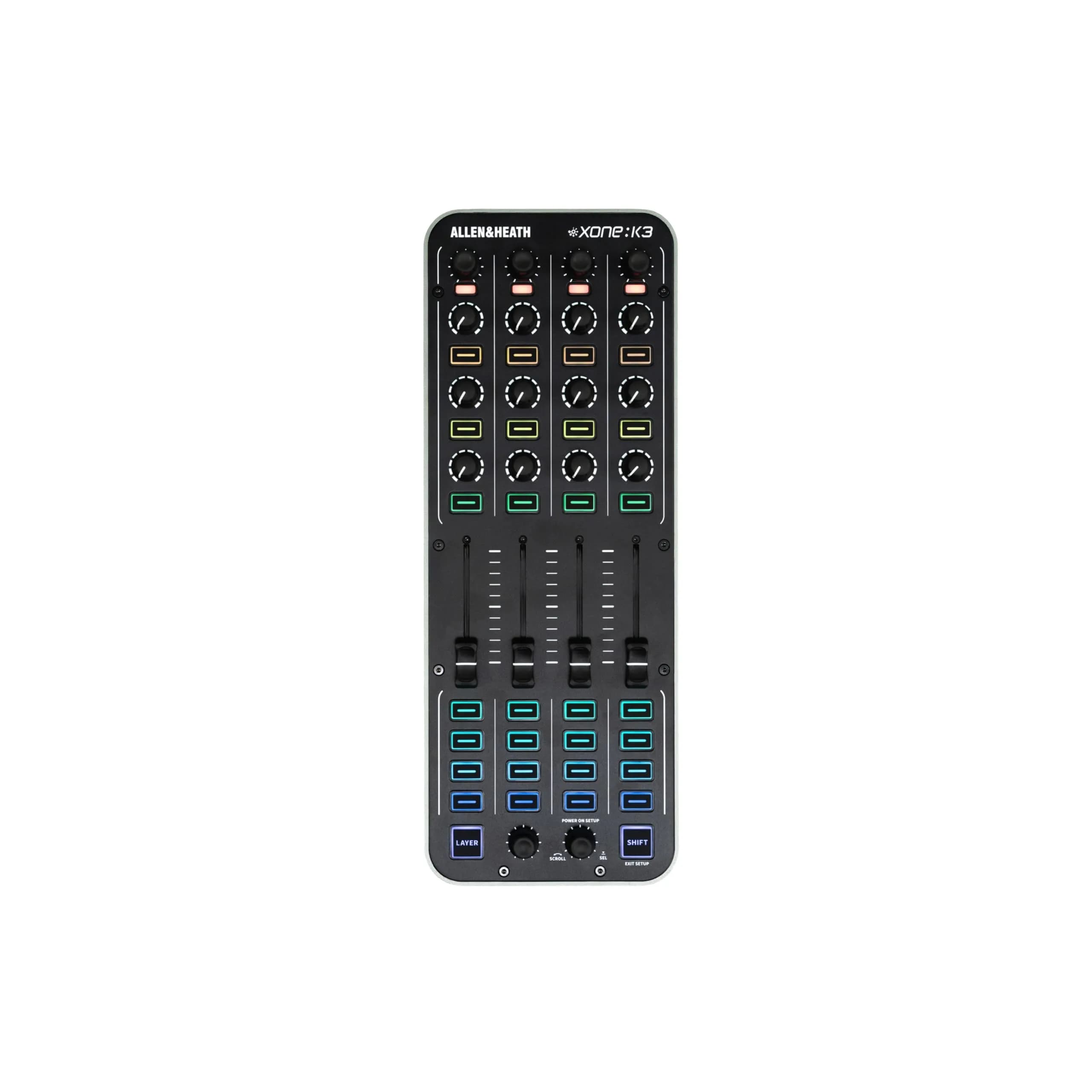 Allen & Heath XONE:K3 MIDI Controller | 52 Controls, 3 Layers, Compatible with macOS, Windows, iOS, Android