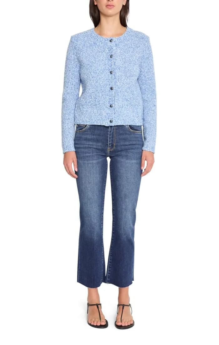 Kobi Halperin Ashtin Sweater Blue Jay Large | Effortless Luxury for All Shapes - main product image