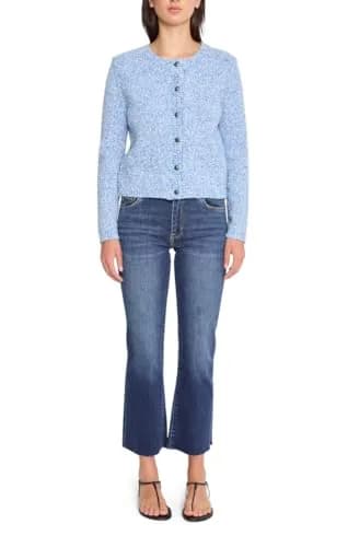 Kobi Halperin Ashtin Sweater Blue Jay Large | Effortless Luxury for All Shapes thumbnail 1