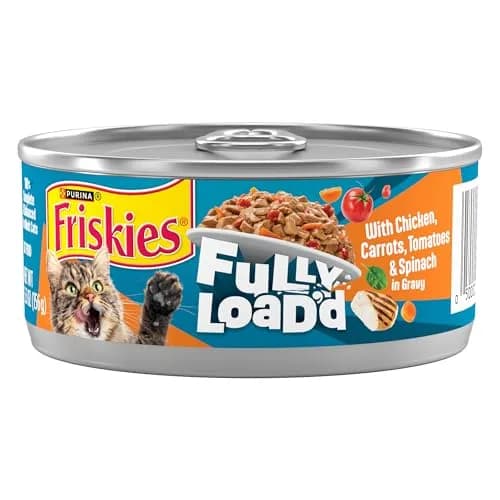 Friskies Fully Load'd Wet Cat Food Chicken 24 Count | Chunky in Savory Gravy for Adult Cats thumbnail 1