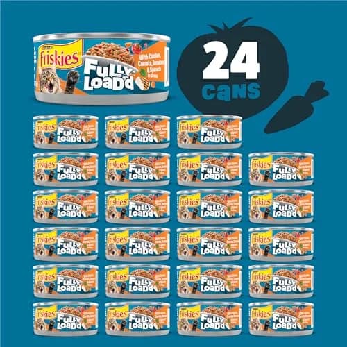 Friskies Fully Load'd Wet Cat Food Chicken 24 Count | Chunky in Savory Gravy for Adult Cats thumbnail 3
