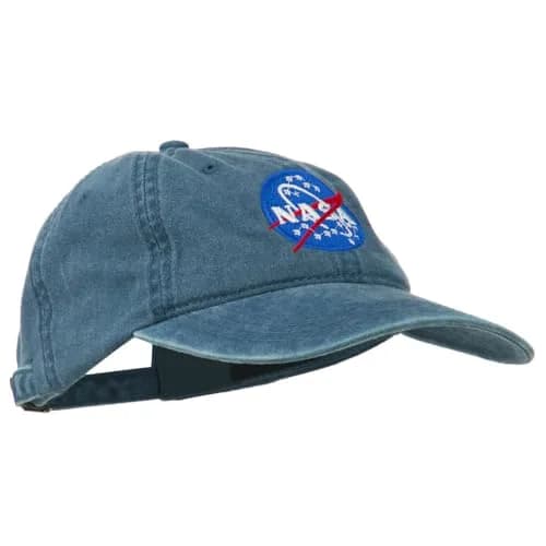e4Hats.com NASA Insignia Embroidered Pigment Dyed Cap | Unisex Adjustable Cotton Space Hat thumbnail 5