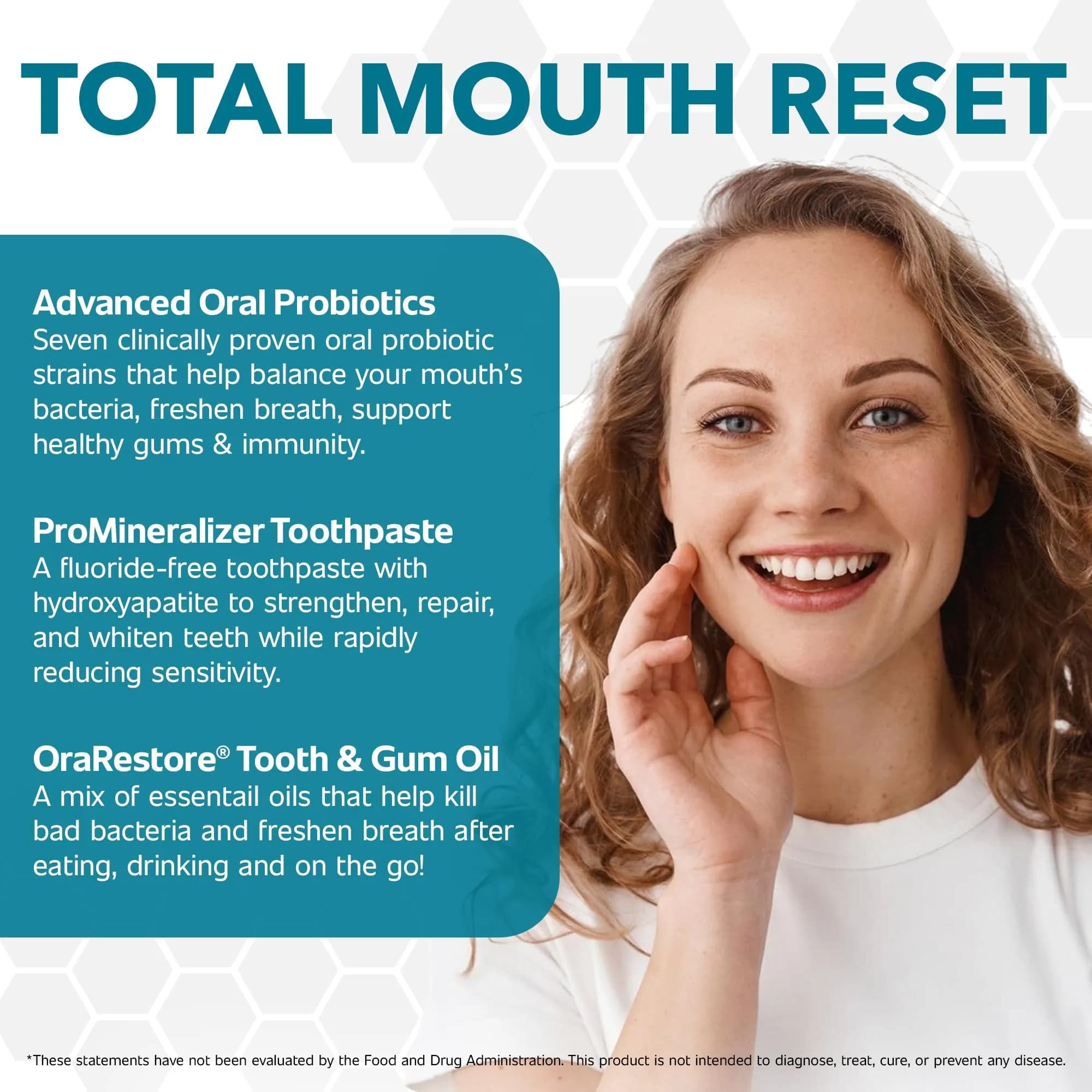 Great Oral Health Multi Flavor System Oral Probiotics | Dentist Formulated for Bad Breath & Gum Health - view 3