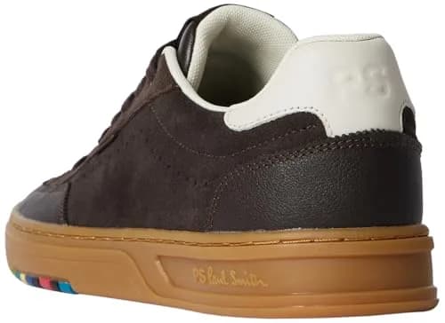 Paul Smith PS Mens Shoe HILLSTAR Dark Brown 9 | Casual Athletic Sneakers with Leather Upper thumbnail 4
