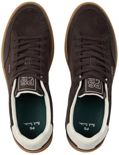Paul Smith PS Mens Shoe HILLSTAR Dark Brown 9 | Casual Athletic Sneakers with Leather Upper thumbnail 5