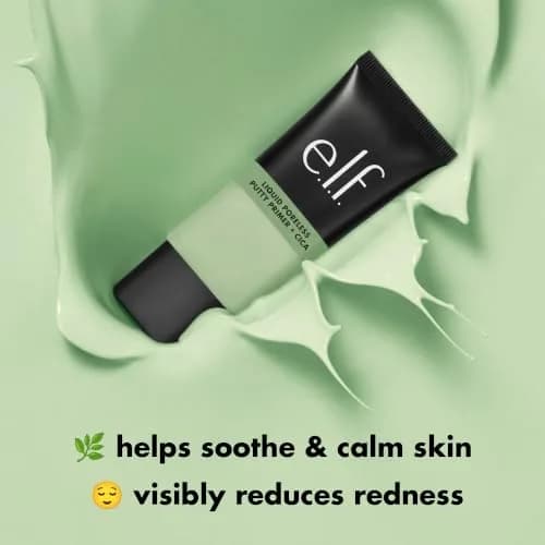 e.l.f. Liquid Poreless Putty Primer + Cica 27.8ml (0.94 Fl Oz) | Soothes Redness & Grips Makeup thumbnail 4