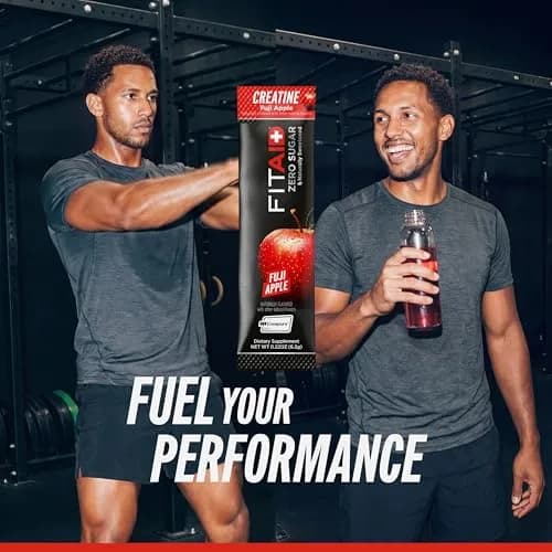 LIFEAID FITAID Creatine Powder, Fuji Apple | 14 Stick Packs, 5g Creatine, Vegan & Paleo (0.22 oz/6.2 g each) thumbnail 4
