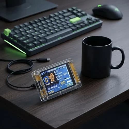 Cryptovolmine NM Miner Bitcoins Miner Upgrade 1001KH/S 2.8 inch Color Display DIY Solo Miner Crypto Miner Home Use BTC thumbnail 4