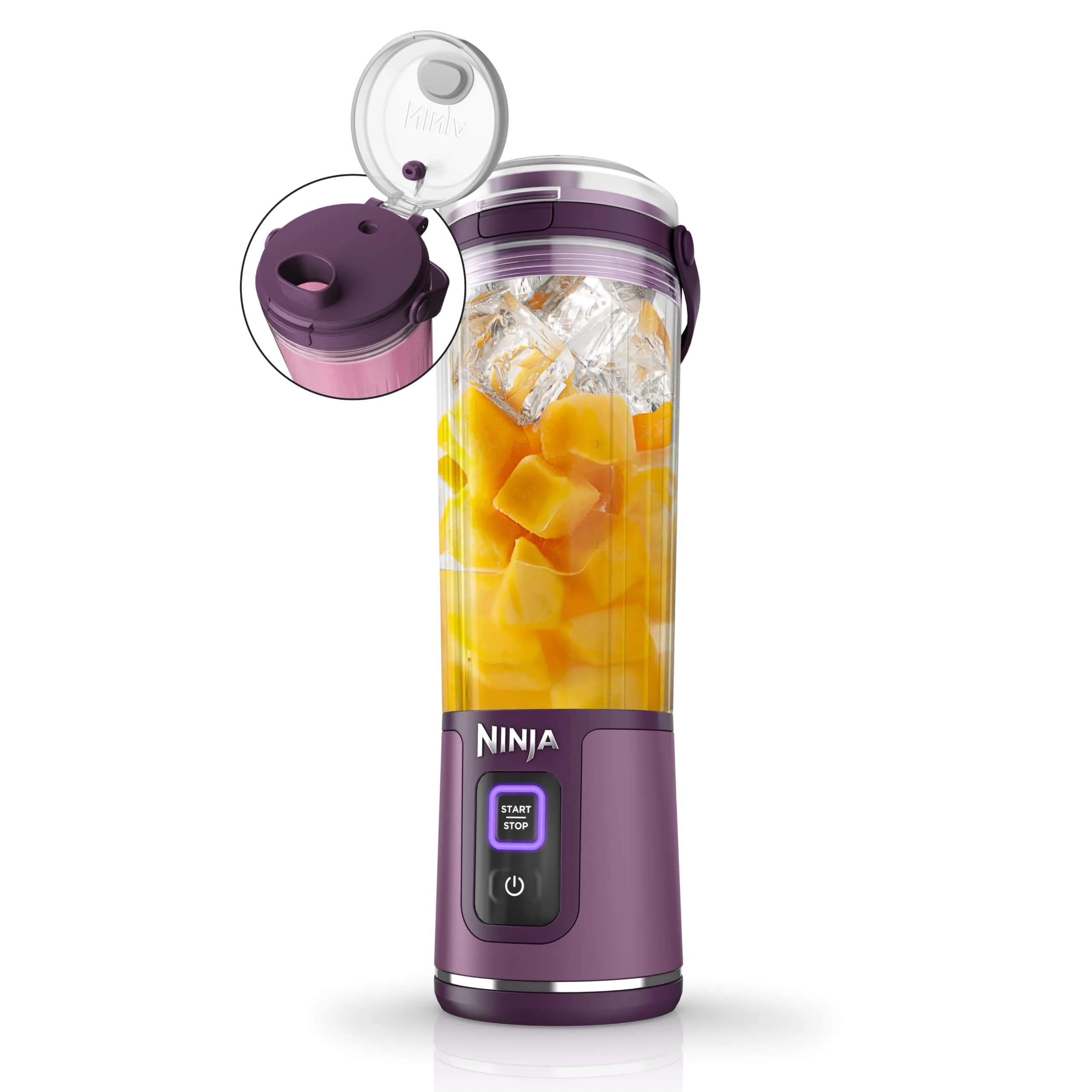 Ninja Blast Portable Blender Cordless 18oz Passion Fruit | Blends Ice & Frozen Fruit Anywhere - main product image