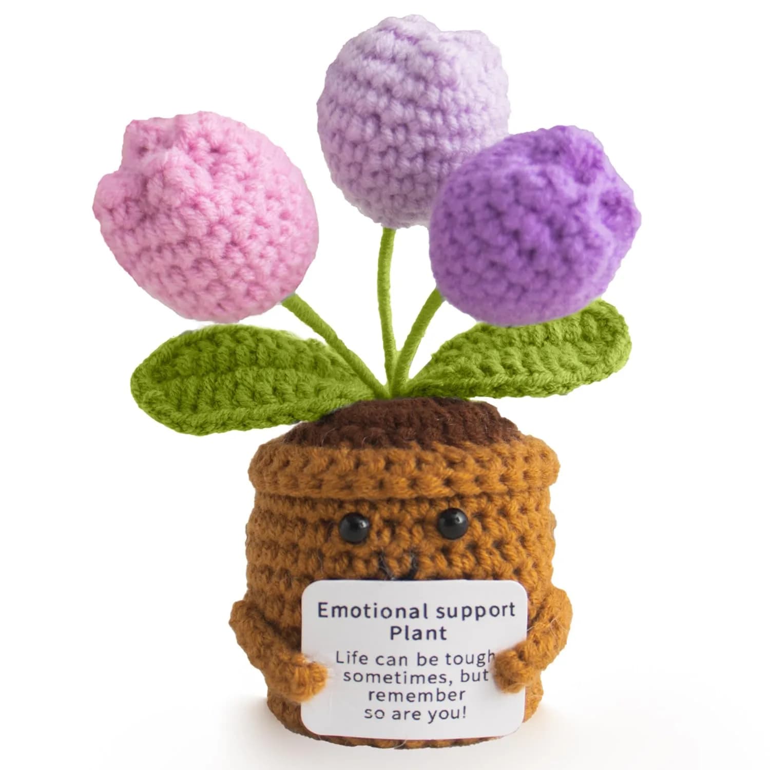 MS ZHENQIAO Tulip Crochet Flower Pattern 6.8 cm (2.7 in) | Inspirational Gift - main product image