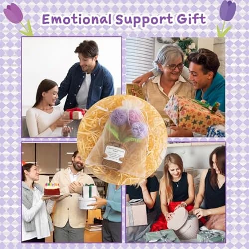 MS ZHENQIAO Tulip Crochet Flower Pattern 6.8 cm (2.7 in) | Inspirational Gift thumbnail 6