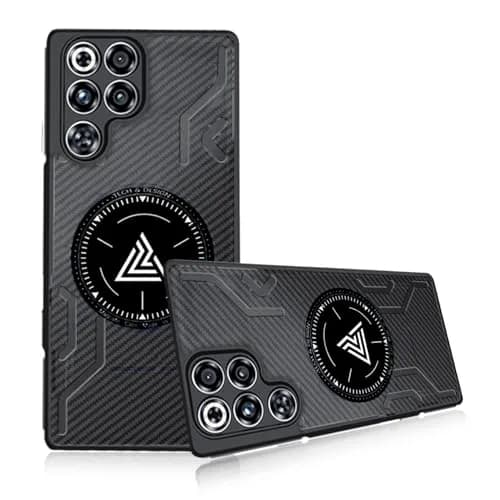 NOUKAJU Case for REDMAGIC 11 Pro | Magnetic Cooling Protective Cover, Anti-Drop, Friction-Resistant, Black thumbnail 1
