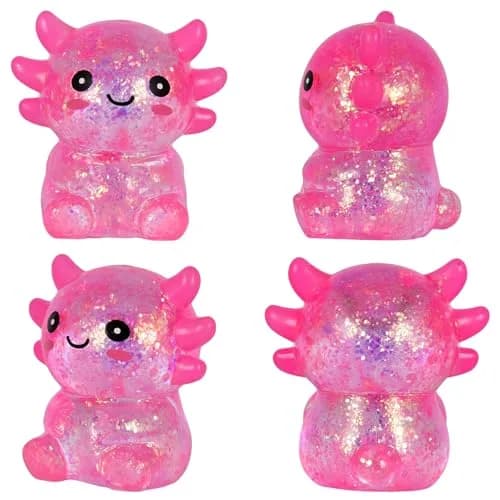 Puffwize Axolotl Squishy Toy 7.5cm | Stress Relief Fidget Toy for Kids & Adults thumbnail 7