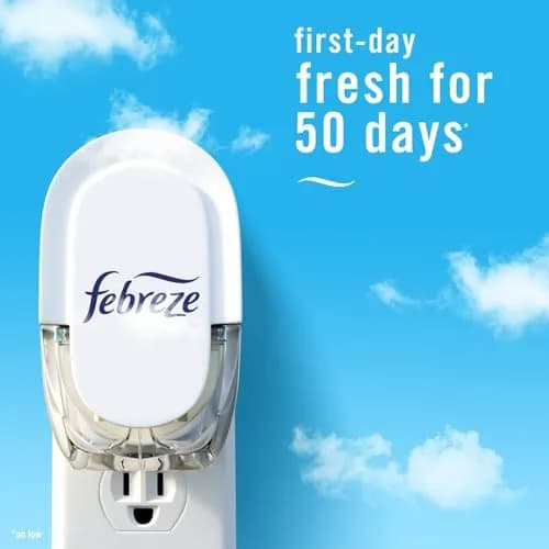 Febreze Fade Defy Plug Air Freshener Refills, Twilight Lavender Scent, 3.5 Fl Oz (0.87oz x 4 Refills) thumbnail 4