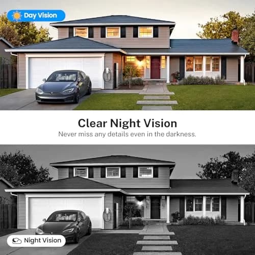 Orbitell 1080p Wireless Wi-Fi Video Doorbell Camera with Two Way Audio, Night Vision, Cloud Storage | AI Motion Detection thumbnail 6