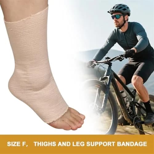 ILSSLI Tubular Support Bandage Elastic 4inch (10cm) | Breathable Compression for Legs & Knees thumbnail 4