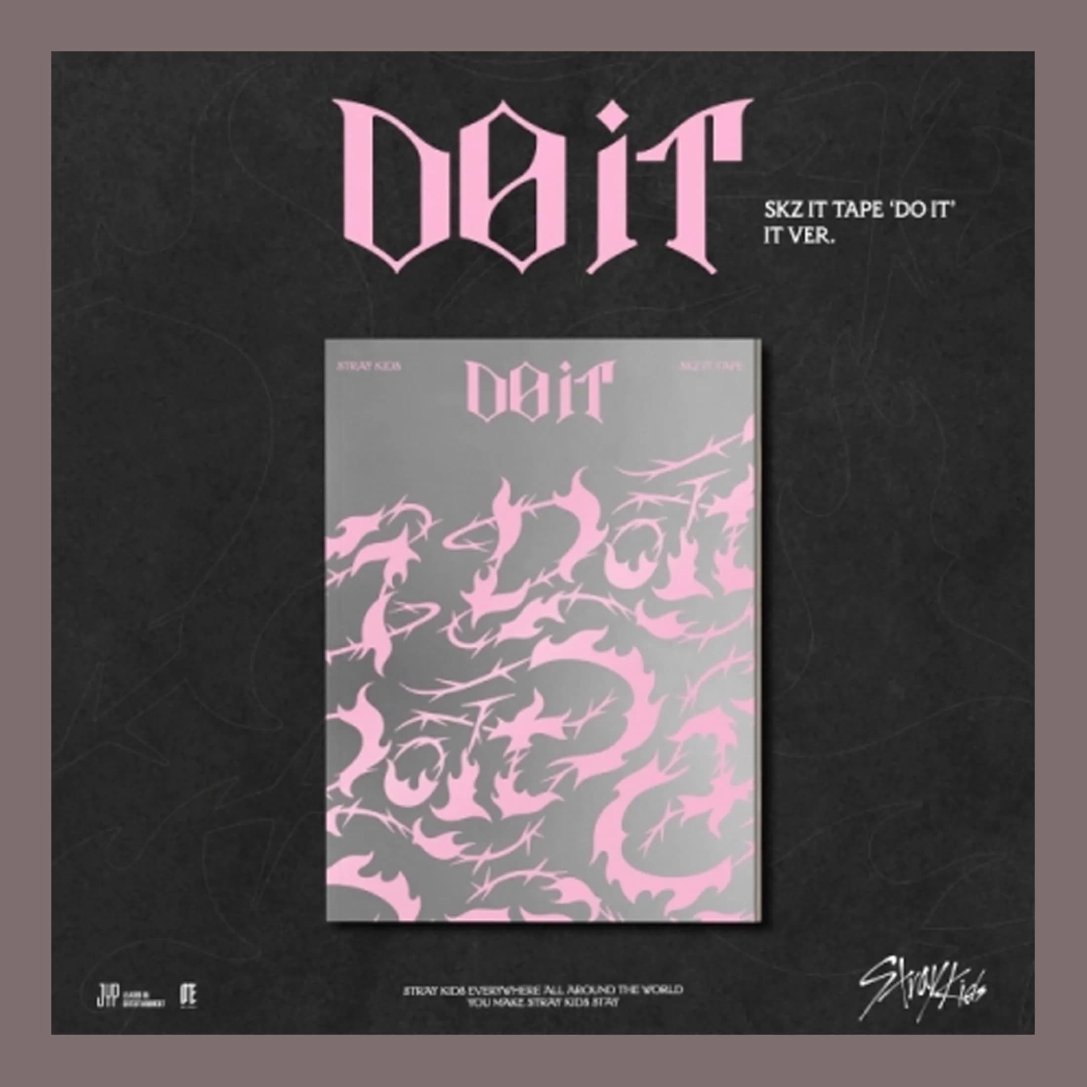 Koread Stray Kids SKZ IT TAPE DO IT Album (IT Ver.) | Sealed Korean CD with Chart Impact (70-120 chars)