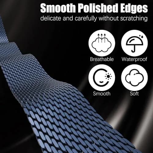 Steezrd Magnetic Milanese Loop Band Compatible with Apple Watch 38mm-49mm | Blue Stainless Steel Metal Strap for Series 1-11, Ultra 1-3 thumbnail 3
