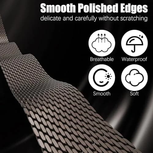 Steezrd Magnetic Milanese Loop Band Compatible with Apple Watch 49mm 46mm 45mm 44mm 42mm 41mm 40mm 38mm | Stainless Steel Metal Strap for iWatch Ultra 3/2/1 Series 11 10 9 8 7 6 5 4 SE thumbnail 3