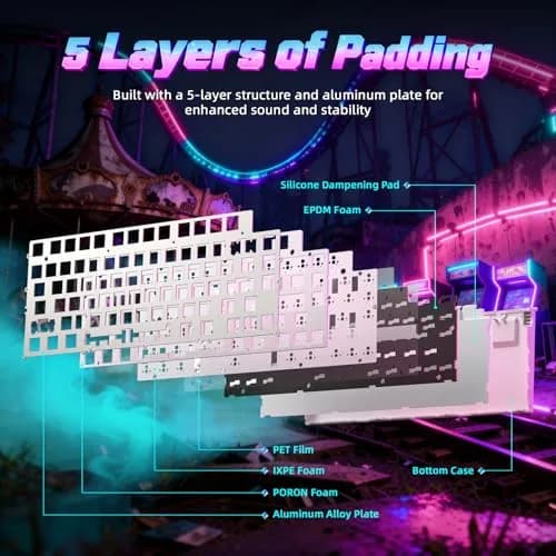 ATTACK SHARK R85 HE Magnetic Wired Gaming Keyboard 75% Layout | 8000Hz Polling Rate, 0.005mm RT Precision thumbnail 7