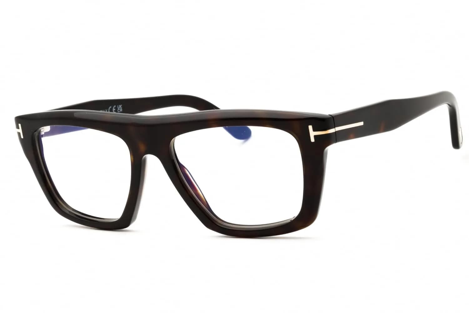 Marcolin FT6059-B Dark Havana Glasses 54 | Unisex Adult Classic Style with Polycarbonate Lenses