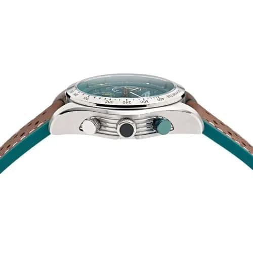 Aston Martin Unisex Chronograph Quartz Watch Aml Thrill SGT W | 42mm Stainless Steel Green Dial thumbnail 3