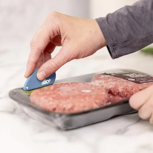Slice Micro Safety Cutter 2 Pack Sky | Safe Ceramic Box Opener Lasts 11x Longer thumbnail 5