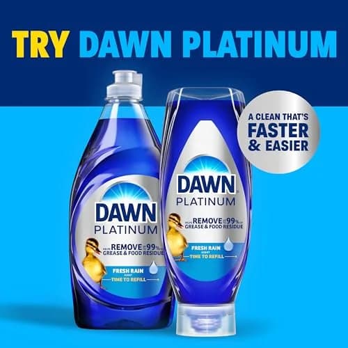 Dawn Ultra Dish Soap Refill Jug, Original Blue Liquid Dishwashing Detergent 1527ml (51.5 Fl Oz) | Powerful Grease Cutting thumbnail 5