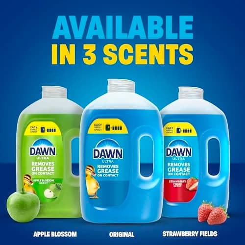 Dawn Ultra Dish Soap Refill Jug, Original Blue Liquid Dishwashing Detergent 1527ml (51.5 Fl Oz) | Powerful Grease Cutting thumbnail 7