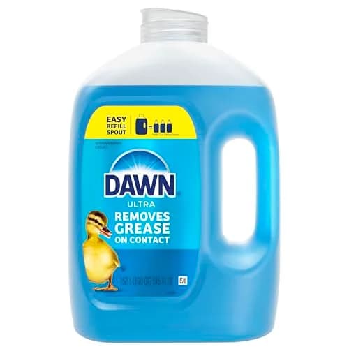 Dawn Ultra Dish Soap Refill Jug, Original Blue Liquid Dishwashing Detergent 1527ml (51.5 Fl Oz) | Powerful Grease Cutting thumbnail 9