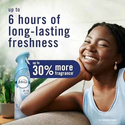 Febreze Air Mist Room Spray Downy April Fresh Scent 16.2oz (2-Pack) | Odor Fighting Deodorizer for Home thumbnail 7
