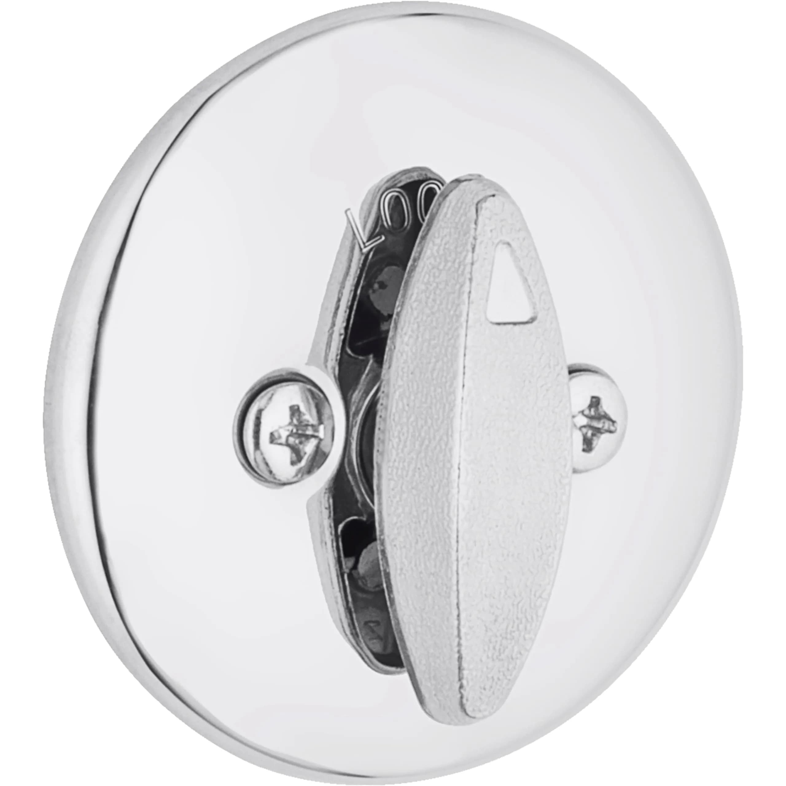 Kwikset 660 Series Entry Handleset with SmartKey Deadbolt, Polished Chrome, 1-3/8" to 1-3/4" Doors - view 2