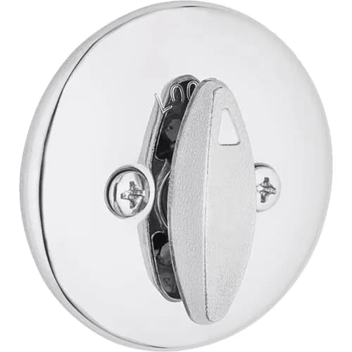 Kwikset 660 Series Entry Handleset with SmartKey Deadbolt, Polished Chrome, 1-3/8" to 1-3/4" Doors thumbnail 2