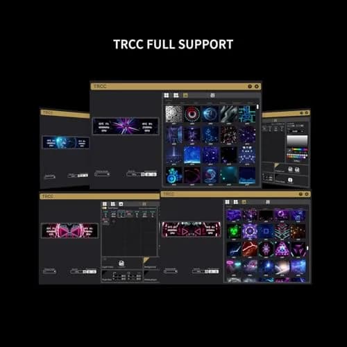Thermalright Trofeo Vision 9.16 LCD White | 9.16-inch Full-Color LCD Display with USB-C thumbnail 6