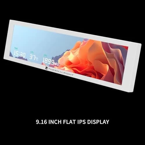 Thermalright Trofeo Vision 9.16 LCD White | 9.16-inch Full-Color LCD Display with USB-C thumbnail 7