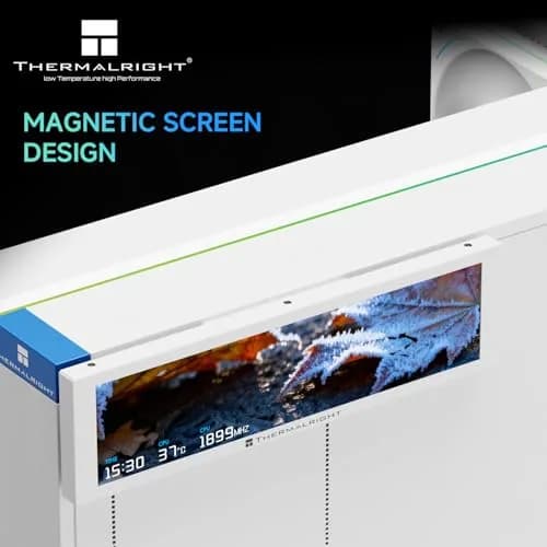 Thermalright Trofeo Vision 9.16 LCD White | 9.16-inch Full-Color LCD Display with USB-C thumbnail 8